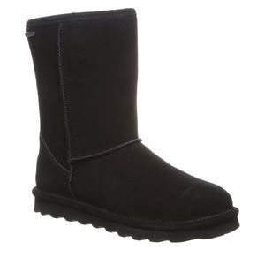 BEARPAW Helen Black Boots Size 7
